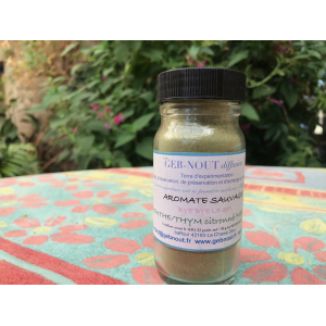Aromate sauvage bye bye le sel