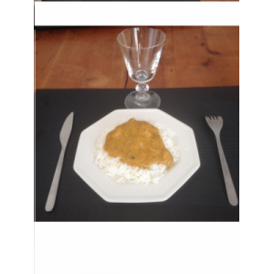 Sauce indienne 1/2 pers