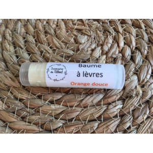 Baume à lèvres naturel bio orange