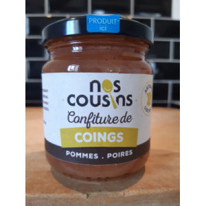 Confiture de coing-pomme-poire