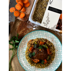 Kefta de boeuf et agneau / légumes