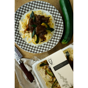 Boeuf bourguignon / tagliatelles