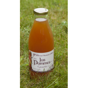 Jus de pommes groseille