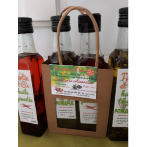 Coffret huiles aromatisées