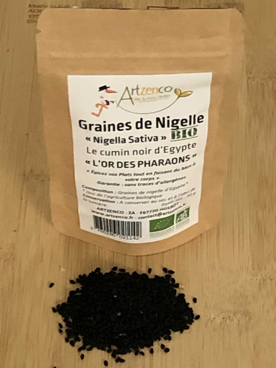 Nigelle graines bio - Cook - Herbier de France