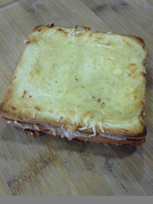 Croque monsieur au comté