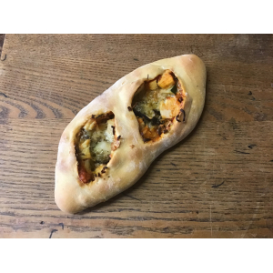 Fougasse poulet basquaise