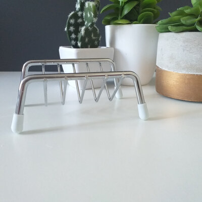 Porte savon inox