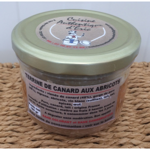 Terrine de canard aux abricots