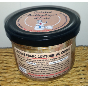 Terrine franc-comtoise au comté