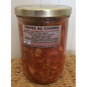 Tripes au cognac (2p)