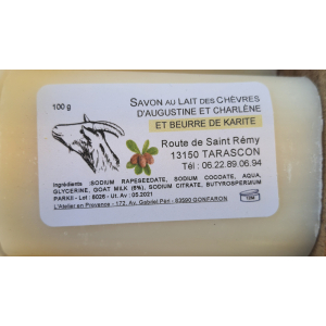 Savon au lait de chèvre karité