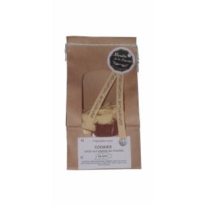 Kit cookies au cacao-chocolat blanc