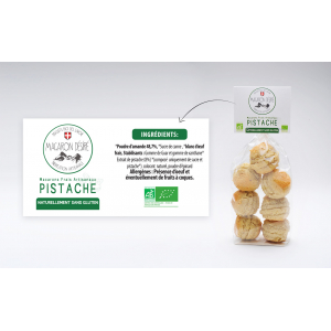 Macarons bio à la pistache