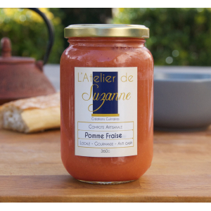 Compote pomme et fraise