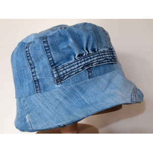 Chapeau jean recup vieux jean