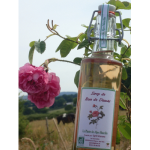 Sirop de rose de damas