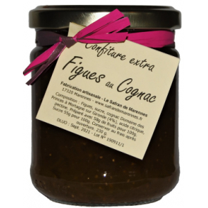 Confiture de figues au cognac