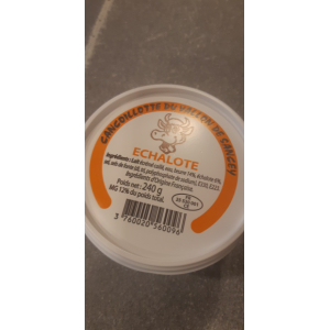 Cancoillotte à l'échalote