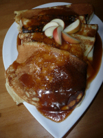 Crêpes natures, garnie pommes, caramel, suzet