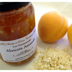 Confiture abricots et amandes 230g