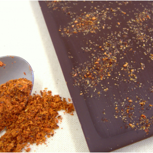 Tablette chocolat noir piment d'espelette