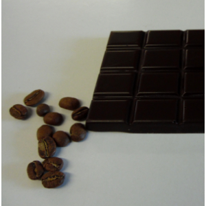 Tablette chocolat noir café