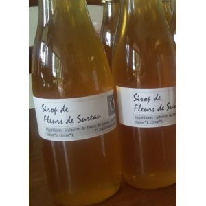 Sirop de fleurs de sureau 75cl