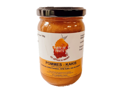 Purée de fruit-pomme/kaki - 220g