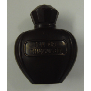 Bouteille de parfum chocolat noir