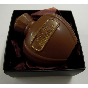 Bouteille de parfum chocolat lait
