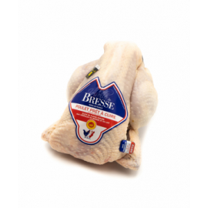 Poulet de bresse aop prêt à cuire