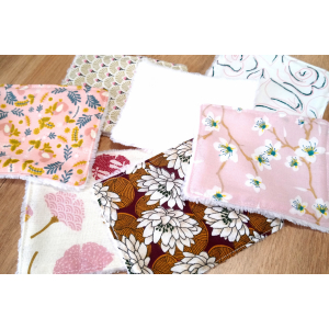 Lingette lavable 'poudre du japon'