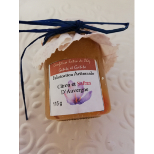 Confiture de citron et safran