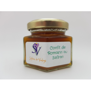 Confit de romarin au safran 105gr