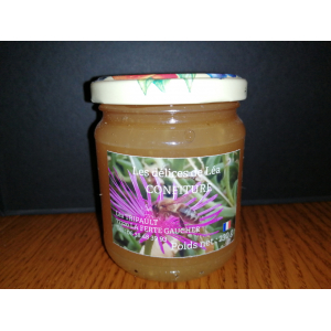 Confiture de pommes au miel