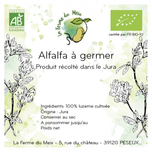 Luzerne à germer