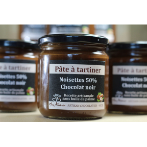 Pâte à tartiner chocolat noir