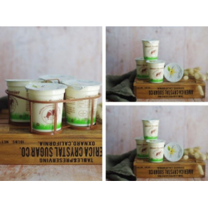 Panier de 8 yaourts fermiers vanille