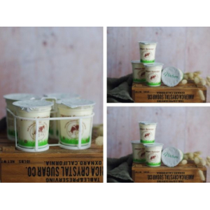 Panier de 12 yaourts fermiers nature