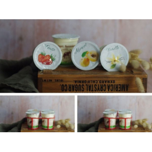 Panier 12 yaourts fermiers panache