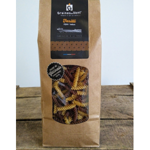 Pâtes fermières fusilli cèpes 350