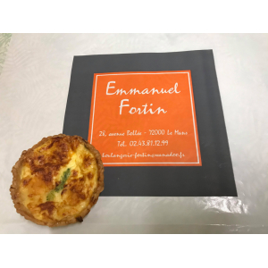 Quiche printanière  1 personne