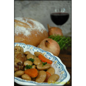 Canard aux haricots de soissons