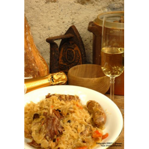 Choucroute au confit de canard
