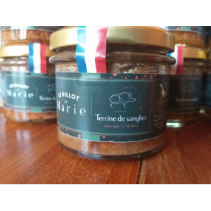 Terrine de sanglier abricots