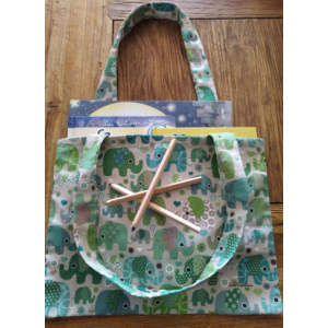 Sac tissus éléphant