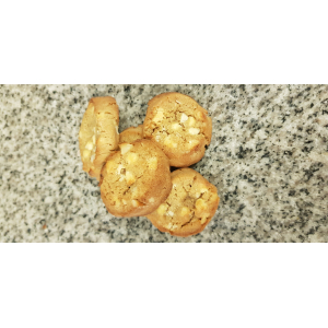 Cookies chocolat blanc et noix de ma