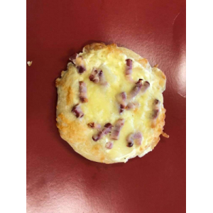 Mini pizza alsacienne par 2