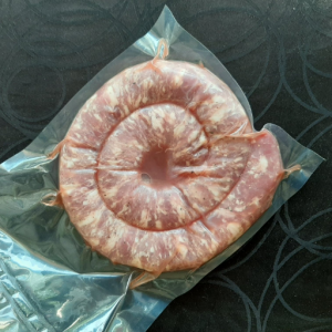 Saucisse fraîche de porc